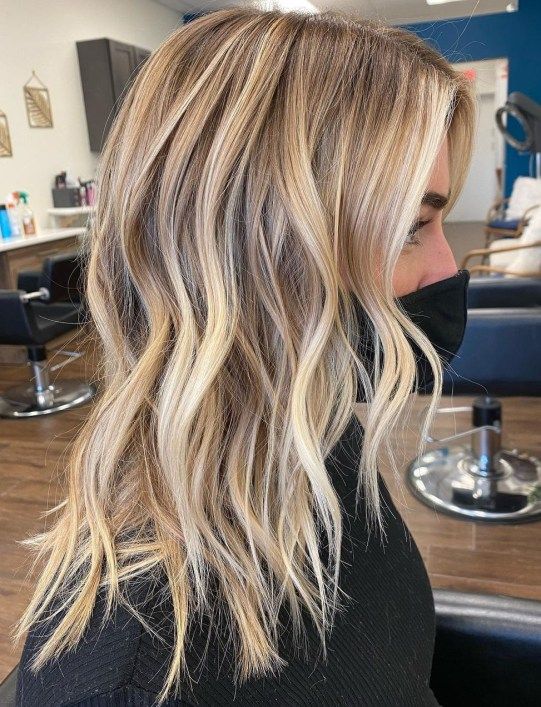 balayage blond